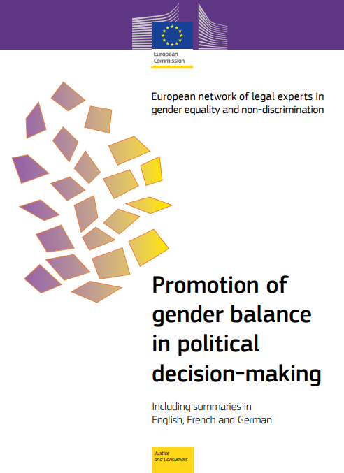 Promotion of gender balance in political decision-making, 2023